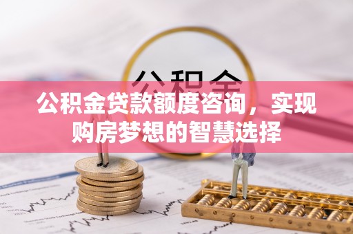 府谷公积金贷款额度咨询，实现购房梦想的智慧选择