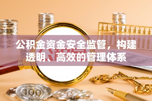 府谷公积金资金安全监管，构建透明、高效的管理体系