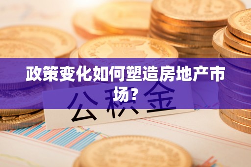 府谷政策变化如何塑造房地产市场？