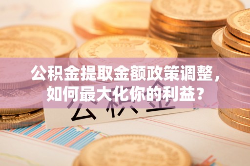 府谷公积金提取金额政策调整，如何最大化你的利益？