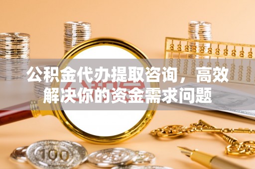 府谷公积金代办提取咨询，高效解决你的资金需求问题