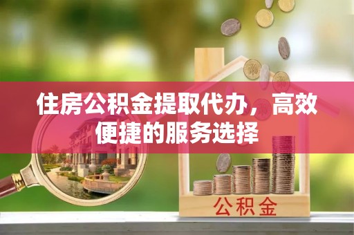 府谷住房公积金提取代办，高效便捷的服务选择
