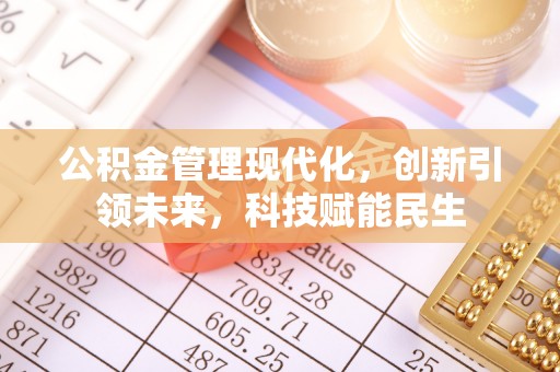 府谷公积金管理现代化，创新引领未来，科技赋能民生