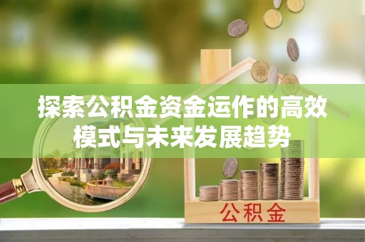 府谷探索公积金资金运作的高效模式与未来发展趋势