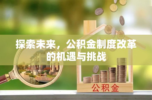 府谷探索未来，公积金制度改革的机遇与挑战