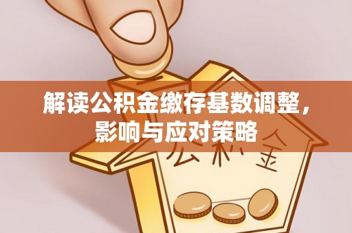 府谷解读公积金缴存基数调整，影响与应对策略