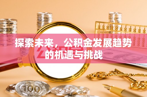 府谷探索未来，公积金发展趋势的机遇与挑战