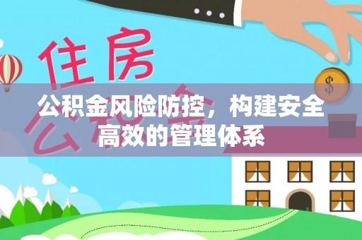 府谷公积金风险防控，构建安全高效的管理体系