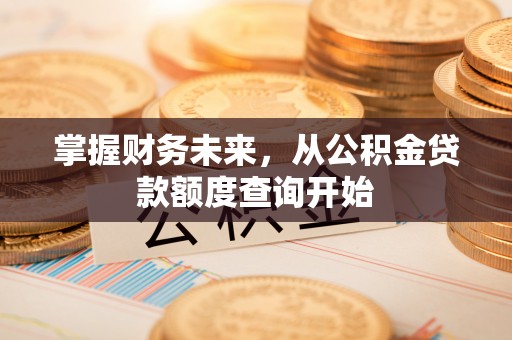 府谷掌握财务未来，从公积金贷款额度查询开始